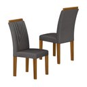 Ver imagem 4 de Conjunto Sala de Jantar com 4 Cadeiras Miami Yescasa