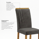 Ver imagem 6 de Conjunto Sala de Jantar com 4 Cadeiras Miami Yescasa