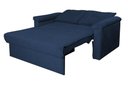 Ver imagem 2 de Sofá Cama Casal Reclinável com baú Amora - Azul Maserati