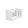 Quarto Infantil Berço Mini Cama Americano Branco - Qmovi - 5