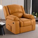 Ver imagem 7 de Poltrona do Papai Reclinável Sala de Cinema Madrid Power Elétrica Massagem USB PU Whisky G26 Gran Be