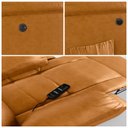 Ver mais imagens de Poltrona do Papai Reclinável Sala de Cinema Madrid Power Elétrica Massagem USB PU Whisky G26 Gran Be