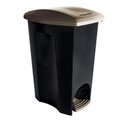 Ver imagem 1 de Lixeira Ecoblack com Pedal 3x1 33 Litros - Plasútil