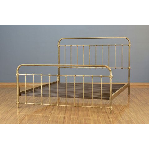 Cama de Ferro Patente Viuva - Ouro Envelhecido