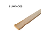 6 Ripas/sarrafos de 1x3x70 Cm Madeira de Pinus - 2