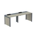 Ver imagem 2 de Mesa de Plataforma Simples para 2 Pessoas Corporativa 160x792/2p Pscpp160/792/2p
