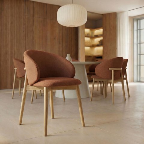 Cadeira Firenze Homenow- Cor:terracota