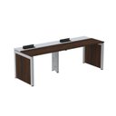 Ver imagem 2 de Mesa de Plataforma Simples para 2 Pessoas Corporativa 160x792/2p Pscpp160/792/2p