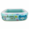 Piscina Infantil Inflável de Plástico para Crianças 480 Litros 150x100x32cm Retangular Verde - 6