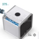 Ver imagem 2 de Mini Ar Condicionado Climatizador Humidificador Portátil Arctic Air Cooler 3 Velocidades