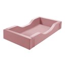 Ver imagem 2 de Cama Infantil Espumada Clara Premium Conforto Quarto da Criança Proteção Moderna Luxo Cor Rosa