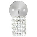 Ver imagem 5 de Kit 2 Arandelas Cristal Legitimo Clearwall Redonda Escovado