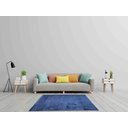 Ver imagem 2 de Tapete Quadrado 2,00m X 2,00m Sala, Quarto, Antiderrapante.:Azul