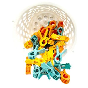 Kit de Prendedores Roupas 36 Pcs C/ Balde N244652-8 - Quanhe