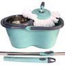Mop Inox 12 Litros Balde e Rodinha Esfregão Giratório 360° - 5