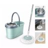 Mop Inox 12 Litros Balde e Rodinha Esfregão Giratório 360° - 8