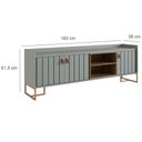 Ver imagem 2 de Rack Trendy 160 Cm Verti-woodmel