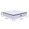 Colchão Box Casal King Size 193cm Molas Ensacada Soft Pillow Tower NW Branco - Gazin - 4
