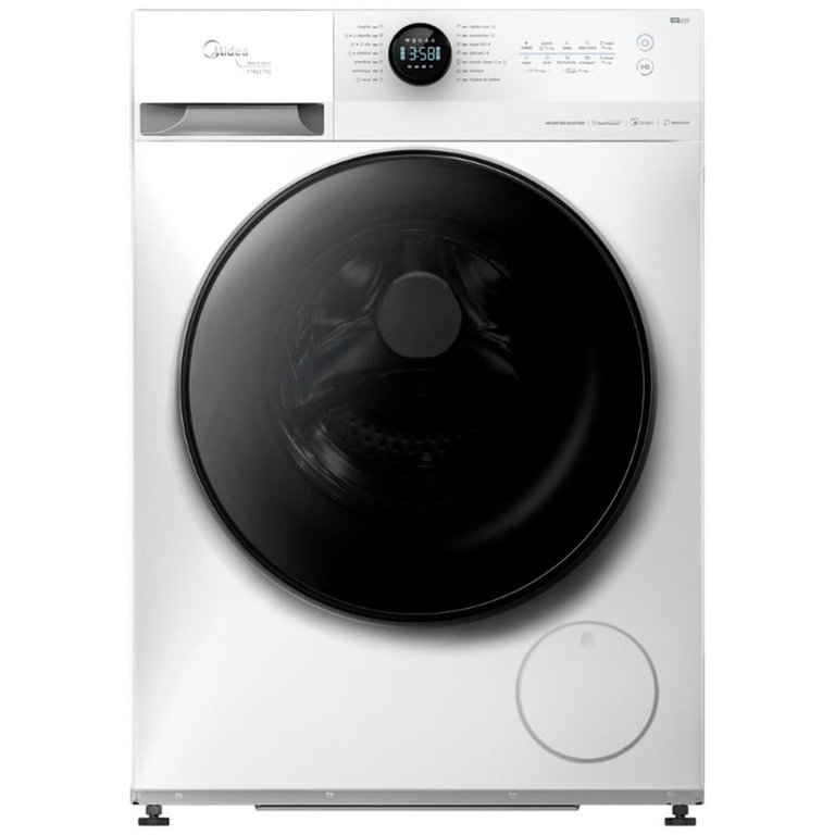Lava e Seca Midea Healthguard Smart 11kg Automática Inverter Mf200d110wbwk