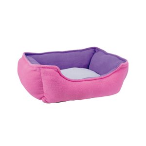 Cama Retangular M Rosa e Roxa Mor