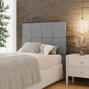 Ver imagem 1 de Cabeceira Solteiro 102cm Design Moderno para Quarto Linea