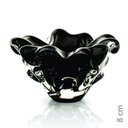 Ver imagem 2 de Centro De Mesa Em Cristal Murano Preto - São Marcos 17Cm