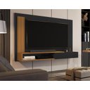 Ver imagem 1 de Painel até 50 Polegadas Math Preto / Nature Comprar Moveis