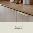 Ver imagem 7 de Cozinha Compacta Amora 8 Pts 2 Vidros Incolor 2 Gavetas - Amêndola Touch/ Nude Prime Tx Demobile