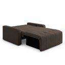 Ver imagem 4 de Sofá Cama 3 Lugares 1,38m Veludo Capuccino Amora Matrix