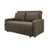 Sofá Cama 3 Lugares 1,38m Veludo Capuccino Amora Matrix - 4