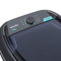 Máquina de Lavar Wanke 10kg Comfort Semi-automática Preto 127v - Lwbe100t3 - 3