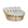 Chaise de Corda Náutica Alumínio com 1,60 Cm Tecido Impermeável Área Externa Varanda Jardim Piscina - 2