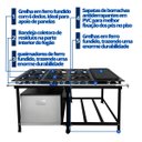Ver imagem 3 de Fogão Industrial 6 Bocas 30x30 Baixa Pressão P7 com Forno e Chapa Jcn