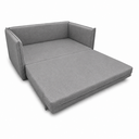 Ver imagem 7 de Sofá Cama Casal 2 Lugares Linho Cinza Madri 167cm Yescasa