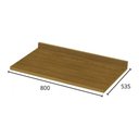 Ver imagem 6 de Balcão Americana Henn 80cm com Tampo Mdf 2 Portas para Cozinha
