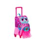Mochila Sestini Y Lady com Rodas Tamanho M Rosa - 3