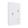 Guarda-roupa Dallas 55400 4 Portas 2 Gavetas - 6