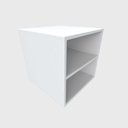 Ver imagem 5 de Mesa de Cabeceira para Quarto / Nicho Suspenso com Prateleira