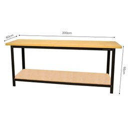 Bancada para Ferramentas Profissional 200cm - 3