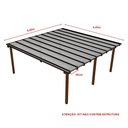 Ver imagem 5 de Kit Policarbonato Branco Refletivo 6mm 6,00m X 6,00m - Perfis Naturais