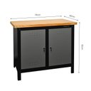 Ver imagem 2 de Bancada para Ferramentas Profissional Fechada 110cm