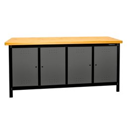 Bancada para Ferramentas Profissional Fechada 200cm - 1