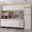 Ver imagem 2 de Cozinha Completa Premium Ravena 240cm com Torre Quente:Branco
