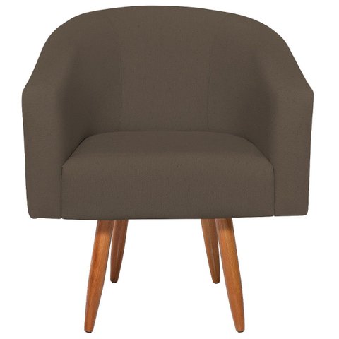 Poltrona Decorativa Jade Design Moderno Sala de Estar Quarto Escritório Confortável Luxo Pés Palito 