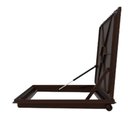 Ver imagem 5 de Tampa Piscina Casa Máquina 1x1m Articulada Rebaixada Marrom