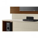 Ver imagem 6 de Rack com Painel Horizon 1.8 Off White com Natural - Moveisaqui