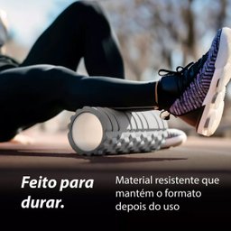 Rolo Miofascial De Massagem Yoga Pilates Alongamento Fisioterapia Ginastica Fortalecimento Musculos  - 5