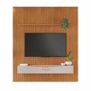 Ver imagem 2 de Painel Ripado para TV até 65 Polegadas MDF 207CMX240CM em Riso Candian Amarelo