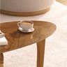 Conjunto de Mesa de Centro Laminada Folha Orgânica  - 7