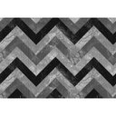 Ver imagem 1 de Tapete Passadeira Zig Marmore Cinza Kapazi Largura 65cm X 1m